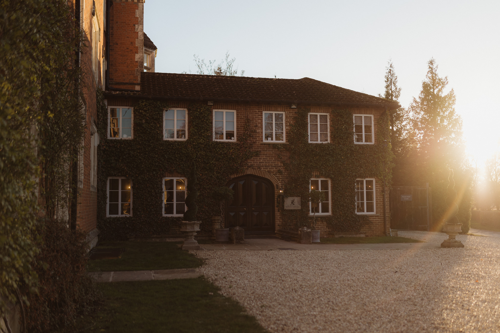 Thicket Priory in the sunshine